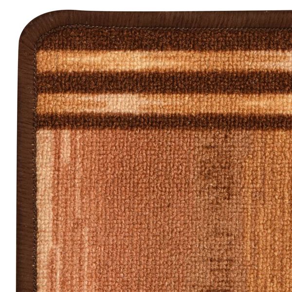 vidaXL Carpet Runner Gel Backing Block Beige 67x120 cm