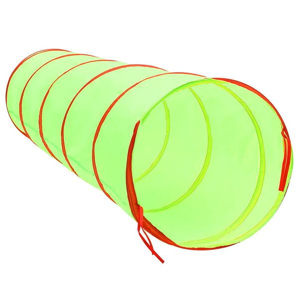 vidaXL Children Play Tunnel Green 175 cm Polyester