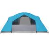 vidaXL Family Tent Crossvent 8-Person Blue Waterproof