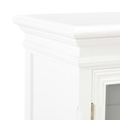 vidaXL Sideboard White 70x28x70 cm Solid Pine Wood
