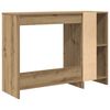 vidaXL Desk Artisan Oak 102.5x35x75 cm Engineered Wood