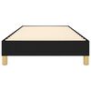 vidaXL Box Spring Bed Frame Black Single Fabric (UK/IE/FI/NO only)