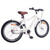 vidaXL Kids Bike 20'' for 6-11 Years Old white