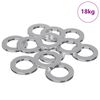 vidaXL Washers 50000 pcs Silver Iron