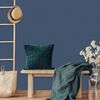 DUTCH WALLCOVERINGS Wallpaper Plain Dark Blue