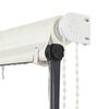 vidaXL Retractable Awning with LED 200x150 cm Cream