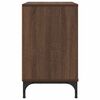 vidaXL Bedside Table Brown oak 63.5 x 36 x 61 cm Engineered wood