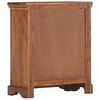 vidaXL Sideboard 63x30x75 cm Solid Acacia Wood