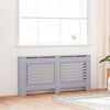 vidaXL Radiator Cover Anthracite 172x19x81.5 cm MDF