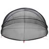 vidaXL Pool Dome Folding Manual Black 546 x 516 x 250 cm