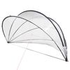 vidaXL Pool Dome Folding Manual Transparent 472 x 460 x 229 cm PVC