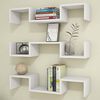 Homemania Wall Shelf Elegant 74.2x22x16.8cm White