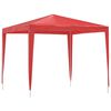 vidaXL Party Tent 250 x 250 x 240 cm Red PE and Steel
