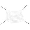 vidaXL Hay Nets 2 pcs Rectangular White 200x120 cm PP