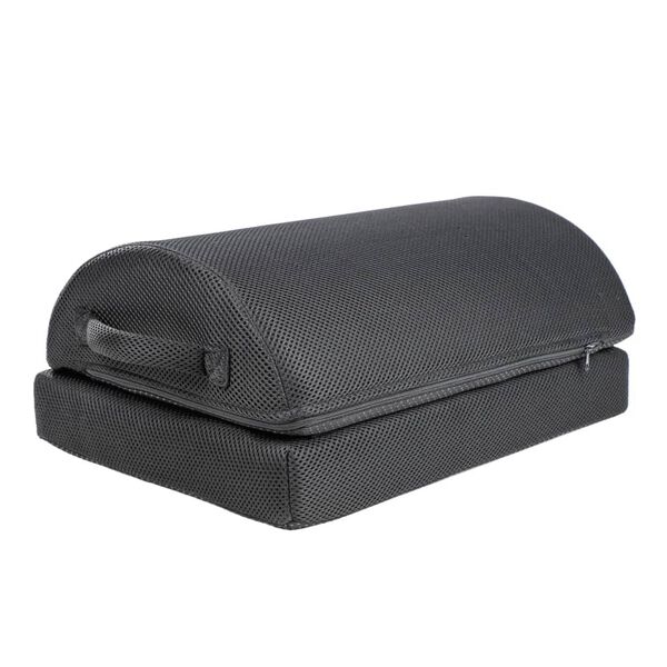 HI Pressure Relief Footrest Cushion 42x30x15 cm Black