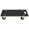 vidaXL Transport Trolley 6 pcs Grey Plywood