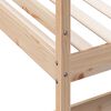 vidaXL Loft Bed without Mattress 100x200 cm Solid Wood Pine