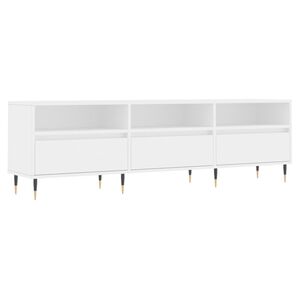 vidaXL TV Cabinet White 150x30x44,5 cm Engineered Wood