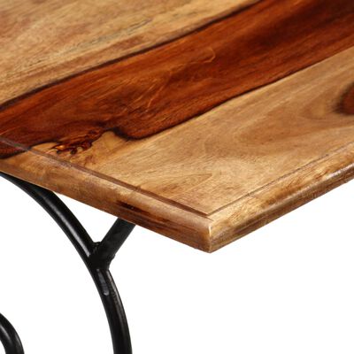 vidaXL Console Table Solid Sheesham Wood 100x40x75 cm