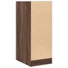 vidaXL Apothecary Cabinet Brown Oak 30x41x77.5 cm Engineered Wood
