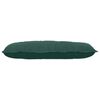 vidaXL Back Pillow Dark Green 100 x 50 cm Corduroy Fabric