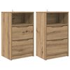 vidaXL Bedside Tables 2 pcs Artisan Oak 40 x 30 x 467 cm