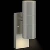 vidaXL Outdoor Wall Light Silver 7 x 10 x 22 cm