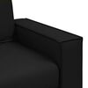 vidaXL Sofa Black 180 x 78 x 84 cm Fabric