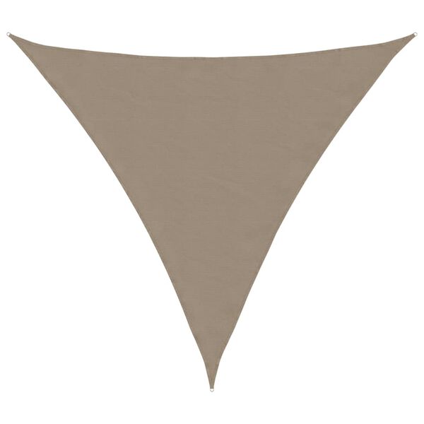 vidaXL Sun Shade Sail Taupe 2x2x2 m 100% Polyester Oxford