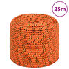 vidaXL Boat Rope Orange 10 mm 25 m Polypropylene