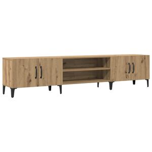 vidaXL TV Cabinet Artisian Oak 180x31,5x40 cm Engineered Wood
