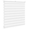 vidaXL Zebra Blind White 145x100 cm Fabric Width 140.9 cm Polyester