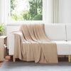 vidaXL Throw Blankets 6 pcs Camel 200 x 150 cm Fleece