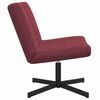 vidaXL Swivel Chair Wine Red 63 x 75 x 76 cm Fabric