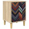 vidaXL Bedside Cabinet OMMEN Sonoma Oak 36 x 33 x 50 cm