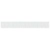 vidaXL Lace Curtain White 80 x 1200 cm Polyester