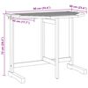 vidaXL 3 Piece Folding Garden Dining Set Solid Wood Acacia