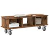 vidaXL TV Stand Old Wood 100 x 35 x 35 cm Engineered Wood