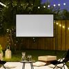 vidaXL Projection Screen with Stands 84 Inch 16:9