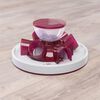 TRIXIE Cat Activity Tunnel Feeder Strategy Game Red