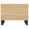 vidaXL Coffee Table Sonoma Oak 60x44.5x45 cm Engineered Wood