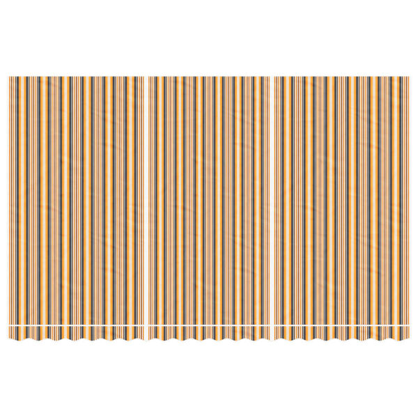 vidaXL Replacement Fabric for Awning Multicolour Stripe 5x3 m