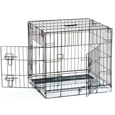 Beeztees Dog Crate 63x55x61 cm Black 715801