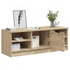 vidaXL TV Cabinet Sonoma Oak 102x35.5x36.5 cm Engineered Wood