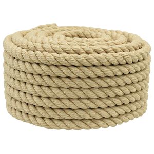 vidaXL Boat Rope 2 mm 25 m Natural