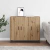 vidaXL Sideboard Artisan Oak 90 x 34 x 80 cm Engineered Wood