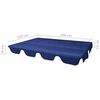 vidaXL Replacement Canopy for Garden Swing Blue 226x186 cm