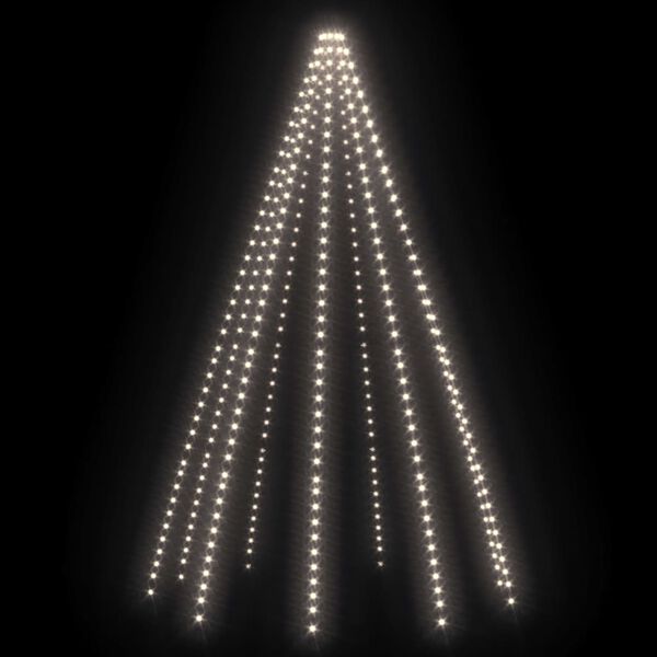 vidaXL Christmas Tree Net Lights with 400 LEDs Cold White 400 cm