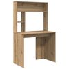 vidaXL Desk Artisan Oak Engineered Wood 91 x 50 x 149 cm