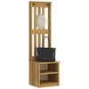 vidaXL Hall Tree SANDNES 45x40x159.5 cm Solid Wood Pine